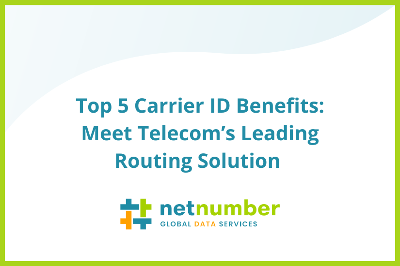 Top 5 Carrier ID Benefits Meet Leading Routing Solution